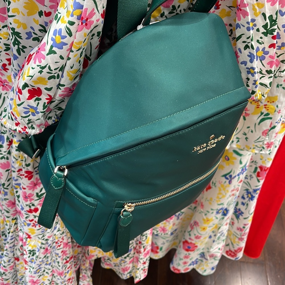 Kate Spade Chelsea Medium Backpack 
COLOR: Deep Jade 
NWT - Picture 15 of 16